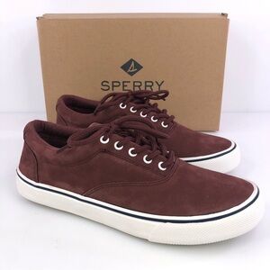 Sperry Striper II CVO Burgundy Shoes Size 8M